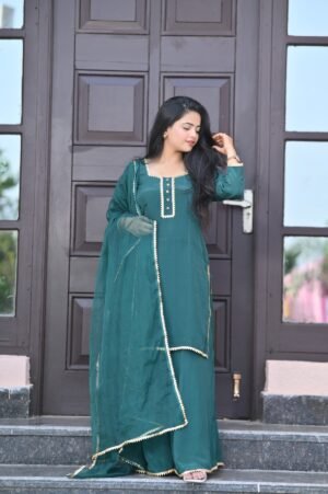 Emerald Green Grace Suit Set
