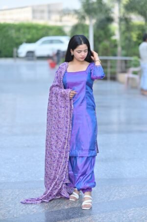 Royal Radiance Purple Suit Set